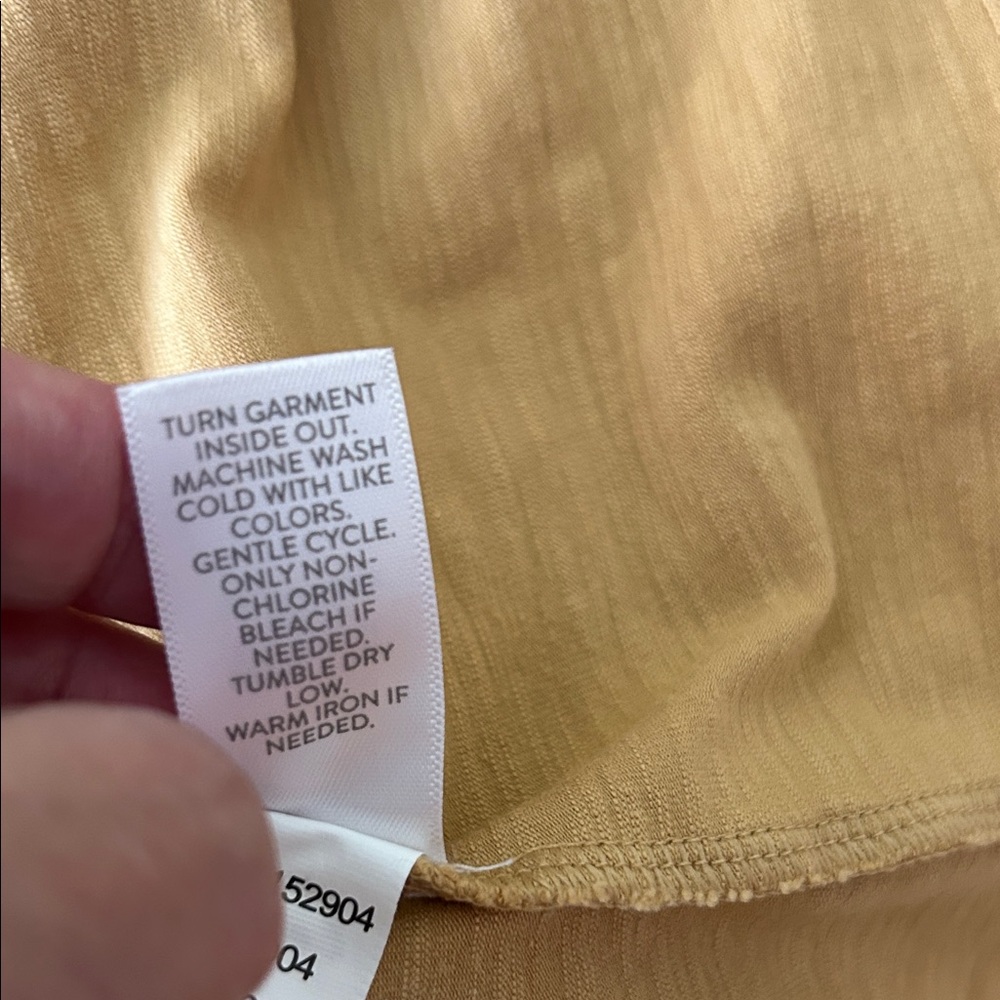 J. Jill Mustard Yellow Dress - Picture 6 of 8